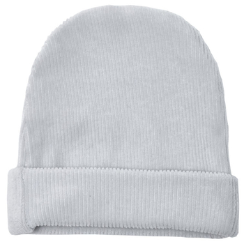 Шапочка Twins Ego, велюр, 0-6 міс., сірий (W126-ШTEV-10) - Pampik