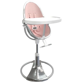 Стульчик для кормления Bloom FRESCO Silver/Rosewater - Pampik
