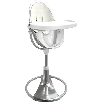 Стульчик для кормления Bloom FRESCO Silver/Coconut white Cotton - Pampik - 3
