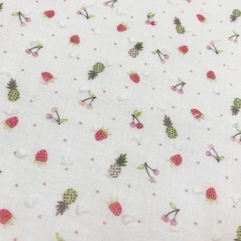 Плед NL Baby, двосторонній, бавовняний, 90х65 см, білий (307/31841) - Pampik - 4