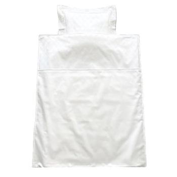 Комплект постельного белья NL Baby, 100х80 см, белый (819+916/33309) - Pampik