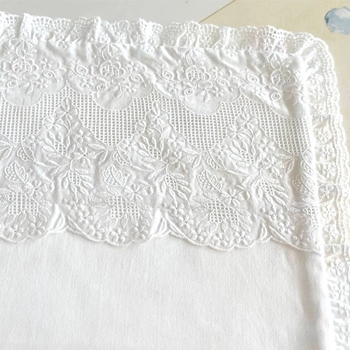 Комплект постельного белья NL Baby, 100х80 см, белый (880+931/33356) - Pampik - 3