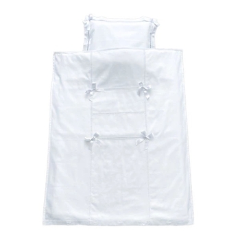 Комплект постельного белья NL Baby, 100х80 см, белый (818+923/32433) - Pampik