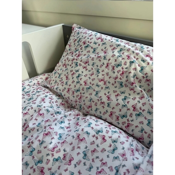 Комплект постельного белья NL Baby, 80х80 см, разноцветный (845+842/29064) - Pampik - 2