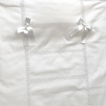 Комплект постельного белья NL Baby, 100х80 см, белый (811/22134) - Pampik - 4