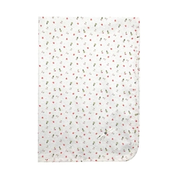 Плед NL Baby, двосторонній, бавовняний, 90х65 см, білий (307/31841) - Pampik