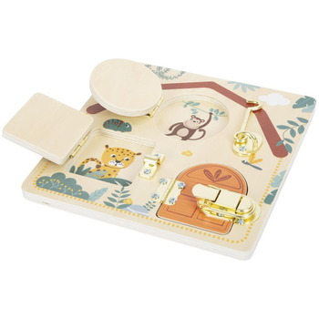 Пазл-бізіборд дерев'яний розвиваючий Legler Тварини (12460/37673) - Pampik - 4
