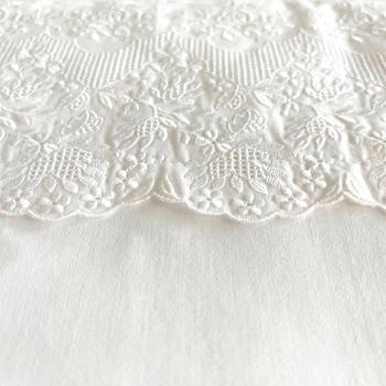 Комплект постельного белья NL Baby, 100х80 см, белый (880+931/33356) - Pampik - 2