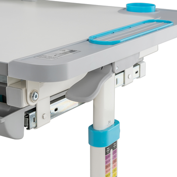 Комплект дитячих меблів Cubby парта та стілець трансформери Lupin Blue - Pampik - 7