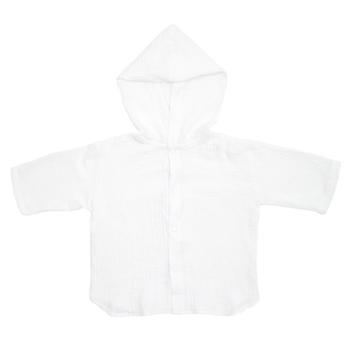 Сорочка Twins Aero з капюшоном, муслін, р.86, різнокольоровий (W121-TS-AE-01) - Pampik - 4