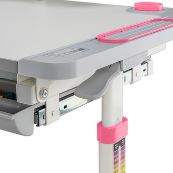 Комплект дитячих меблів Cubby парта та стілець трансформери Lupin Pink - Pampik - 7