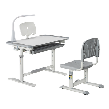 Комплект дитячих меблів Cubby парта та стілець трансформери Lupin Grey - Pampik