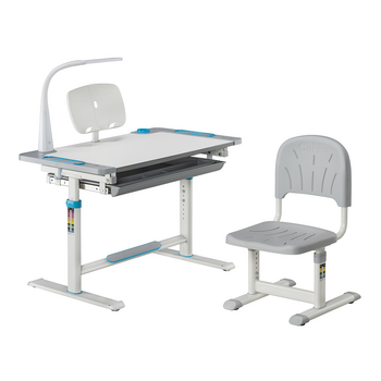 Комплект дитячих меблів Cubby парта та стілець трансформери Lupin Blue - Pampik - 3