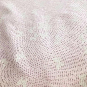 Комплект постельного белья NL Baby, 80х80 см, розовый с белым (877+842/36037) - Pampik - 2