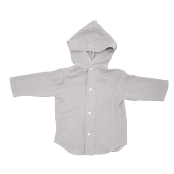 Сорочка Twins Aero з капюшоном, муслін, р.86, різнокольоровий (W121-TS-AE-01) - Pampik - 2