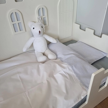 Комплект постельного белья NL Baby, 100х80 см, бело-голубой (851+842/34988) - Pampik - 6