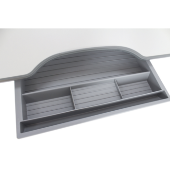 Комплект дитячих меблів Cubby парта та стілець трансформери Vanda Grey - Pampik - 18