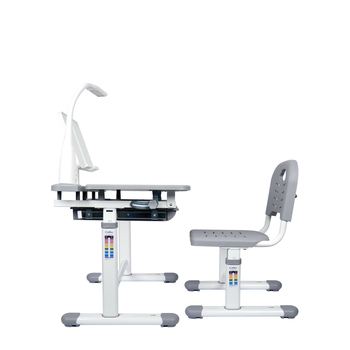 Комплект дитячих меблів Cubby парта та стілець трансформери Vanda Grey - Pampik - 20