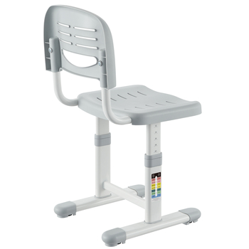 Комплект дитячих меблів FunDesk парта та стілець трансформери Bellissima Grey - Pampik - 6