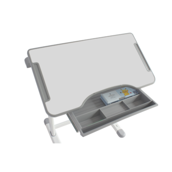 Комплект дитячих меблів Cubby парта та стілець трансформери Vanda Grey - Pampik - 16