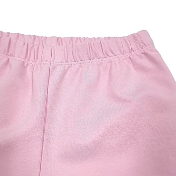 Піжама NL Baby з довгими рукавами, бавовняна, утеплена, 5 років, біло-рожевий (00530/37876) - Pampik - 5