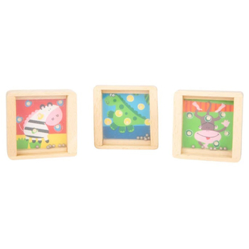 Гра настільна міні Legler, 1 шт. в асортименті (11744/36978) - Pampik - 3