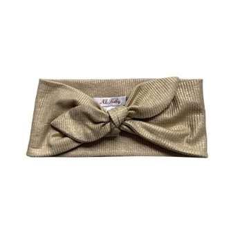 Повязка на голову NL Baby, 9-12 мес., золотой (0000/31516) - Pampik