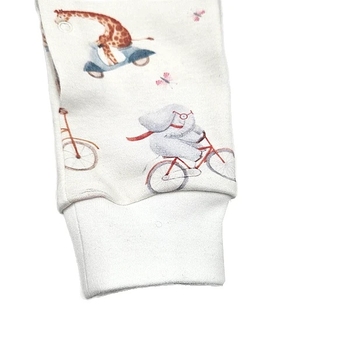 Чоловічок NL Baby на кнопках, бавовна, 9-12 міс., різнокольоровий (017/38135) - Pampik - 4