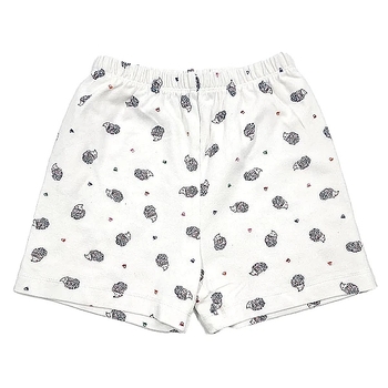 Піжама NL Baby з короткими рукавами та шортами, бавовняна, 5 років, білий (042/37642) - Pampik - 3