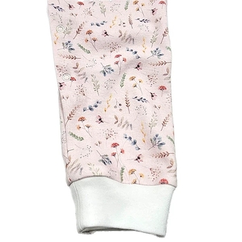 Человечек NL Baby на кнопках, хлопок, 9-12 мес., розовый (014/38132) - Pampik - 4