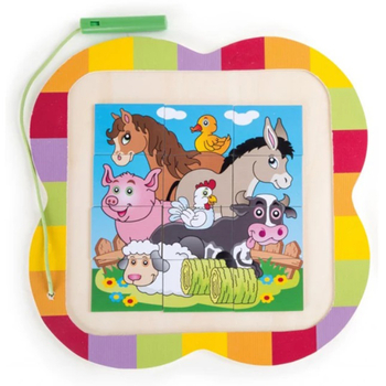 Пазл дерев'яний магнітний Legler, 1 шт. в асортименті (10191/35203) - Pampik