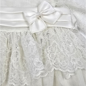 Сукня на хрещення NL Baby, 3 міс., молочний (0025/38362) - Pampik - 3