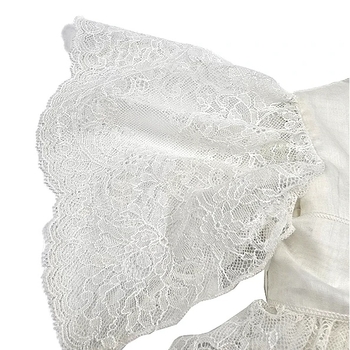 Сукня на хрещення NL Baby, 3 міс., молочний (0025/38362) - Pampik - 6