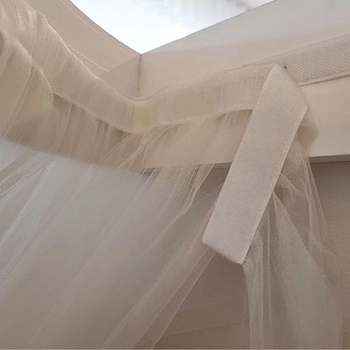 Підвісний тримач для балдахіну NL Baby, 40х8 см, білий (00000/28394) - Pampik - 4