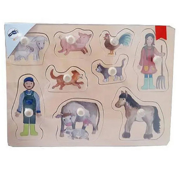 Пазл дерев'яний розвиваючий Legler, 1 шт. в асортименті (11504/31432) - Pampik - 3