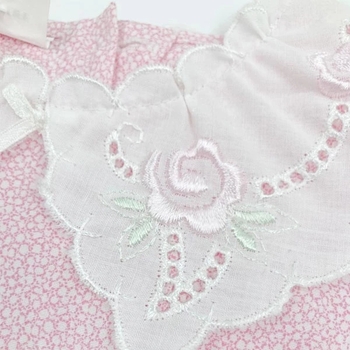 Пісочник NL Baby, батист, 3-6 міс., рожевий (302/19562) - Pampik - 3