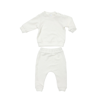 Костюм Twins Ego, велюр, р.74, світло-бежевий (W-120-КТEW74-202) - Pampik