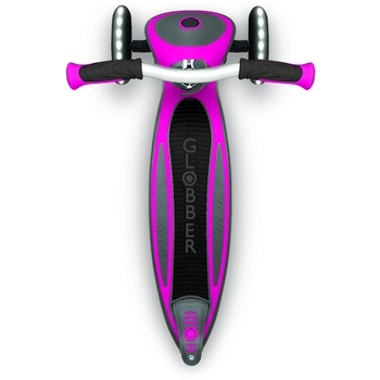 Самокат Globber Master Lights, колеса з підсвіткою, рожевий (662-110-2) - Pampik - 8