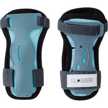 Комплект защитный детский Globber, р.XS, 25-50 кг, пастельно-синий/серо-синий (541-200) - Pampik - 3