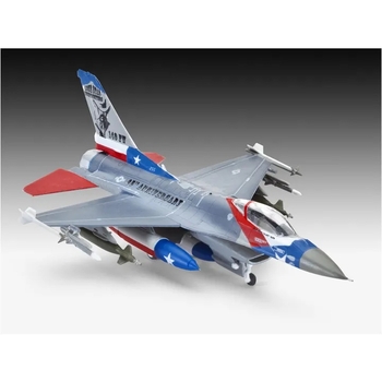 Сборная модель-копия Revell Истребитель F-16C Fighting Falcon, уровень 4, масштаб 1:144, 70 деталей (RVL-03992) - Pampik - 5