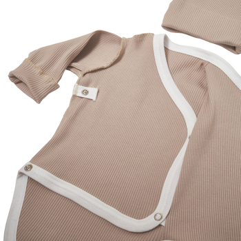 Комплект одежды Twins Ego Organic, интерлок, р.48, бежевый (W-191-TPEGO48-02) - Pampik - 3