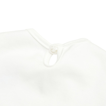 Сукня Twins Florea з вишивкою, інтерлок, р.80, ecru, молочний (W-2025-TF80-202) - Pampik - 3