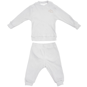 Пижама Twins Ego Organic, интерлок, р.80, серый (W-191-TEGOP-10) - Pampik