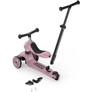 Самокат Scoot and Ride Highwaykick-1 Push and Go, пастельно-бузковий (SR-240527-WILDBERRY) - Pampik - 6