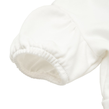 Сукня Twins Florea з вишивкою, інтерлок, р.80, ecru, молочний (W-2025-TF80-202) - Pampik - 4