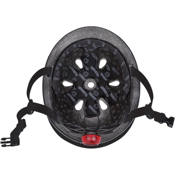 Шолом захисний дитячий Globber Go Up Lights з ліхтариком, р.XXS (45-51 см), чорний (506-120) - Pampik - 6