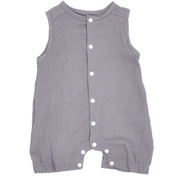 Пісочник Twins, муслін, р.74, сірий (W-103-PTM74-10) - Pampik