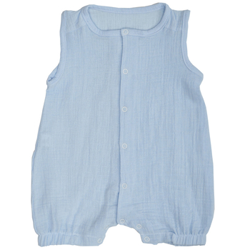 Пісочник Twins, муслін, р.62, блакитний (W-103-PTМ62-04) - Pampik