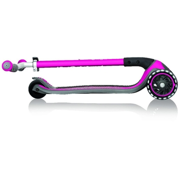 Самокат Globber Master Lights, колеса з підсвіткою, рожевий (662-110-2) - Pampik - 6