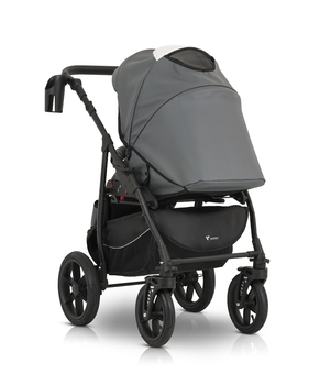 Универсальная коляска 3 в 1 Verdi Sonic Comfort 9023-VC-11 grey skin - Pampik - 17